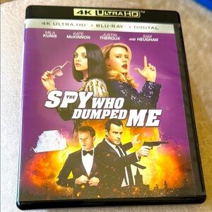 The Spy Who Dumped Me 4K Ultra HD Blu-ray No Digital Code EUC